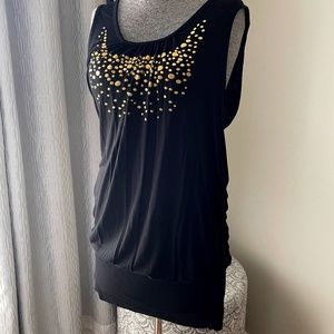 Black Venus mini dress/cover up. Size L